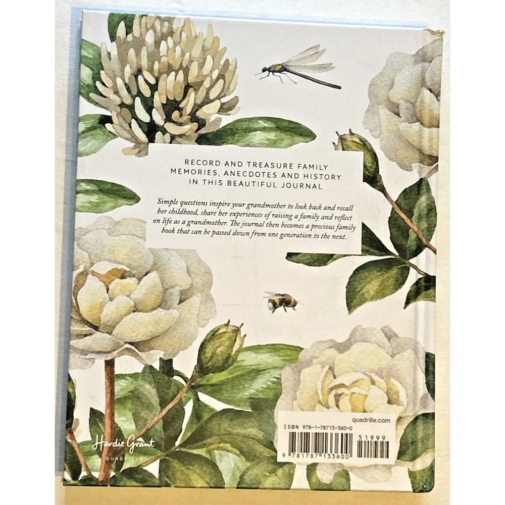 A Grandmothers Memory Journal: Look Back Record Treasure Forever